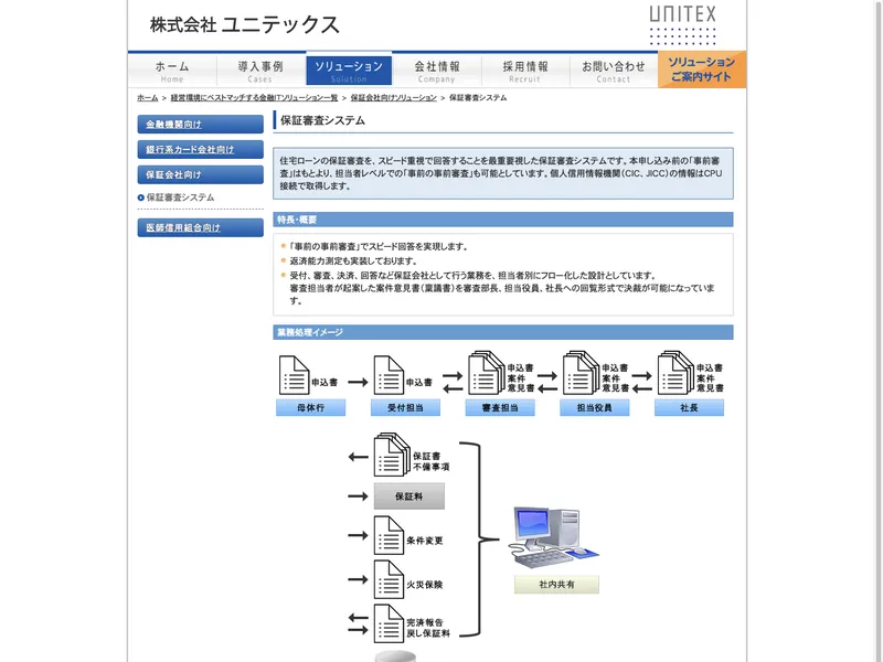 保証審査システム