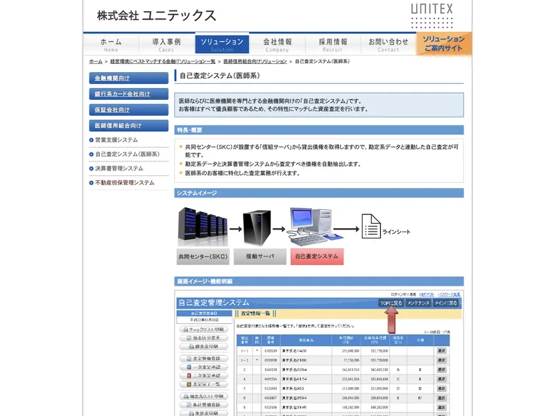 自己査定システム（医師系）