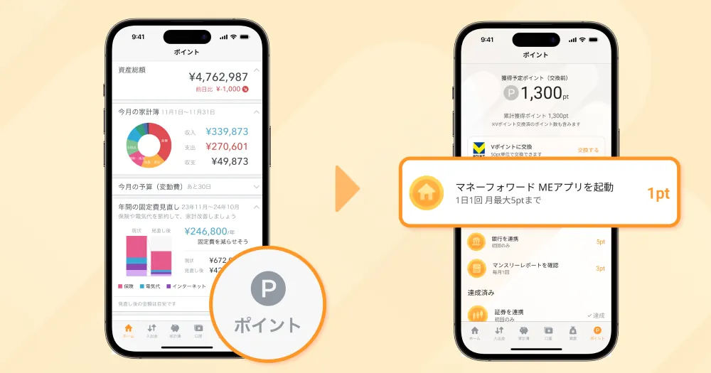 マネーフォワード MEが新機能「ポイントが貯まる家計簿」を提供開始